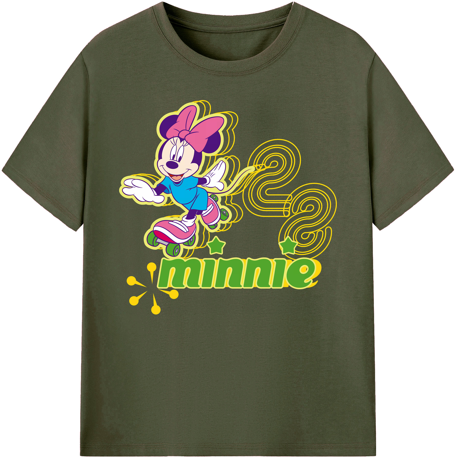ミッキーマウス Mickey Mouse 綿100％ メンズ半袖Tシャツ｜肌触りやわらか＆通気性